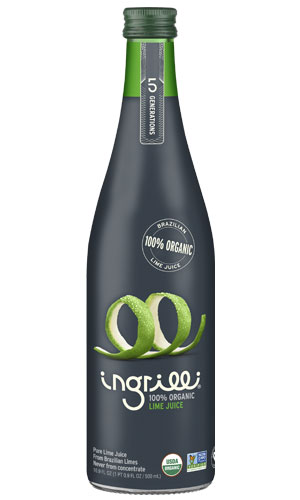 Ingrilli 100% Organic Lime Juice - 16.9 oz