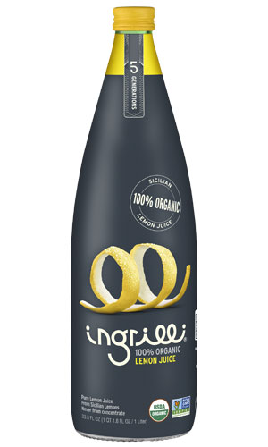 Ingrilli® 100% Organic Lemon Juice 33.8 fl oz